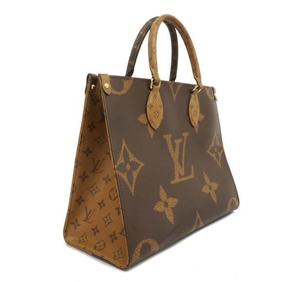 Louis Vuitton Monogram Giant On The Go MM Shoulder Bag - Picture 2 of 7
